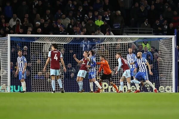 Brighton and Burnley Battle it Out in the Premier League: 16DEC17, American Express Community Stadium