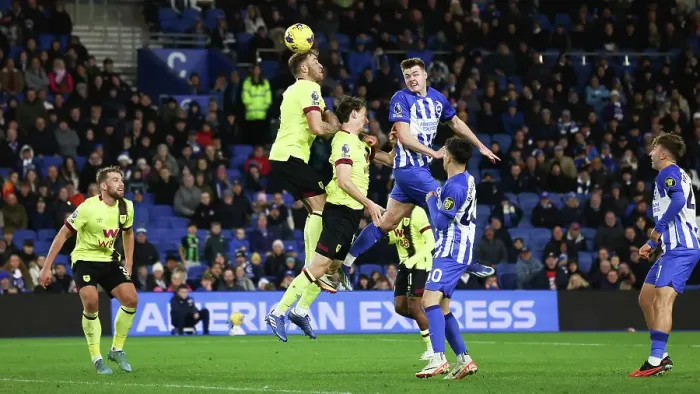 Framed Print : Brighton and Burnley Clash in Premier League: 09DEC23 at American Express Stadium Framed Print : Brighton and Burnley Clash in Premier League: 09DEC23 at American Express Stadium
