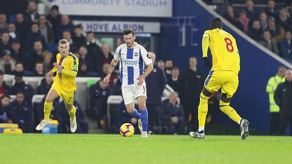 Brighton and Crystal Palace Battle it Out in the Premier League: 4th December 2018, American Express Community Stadium