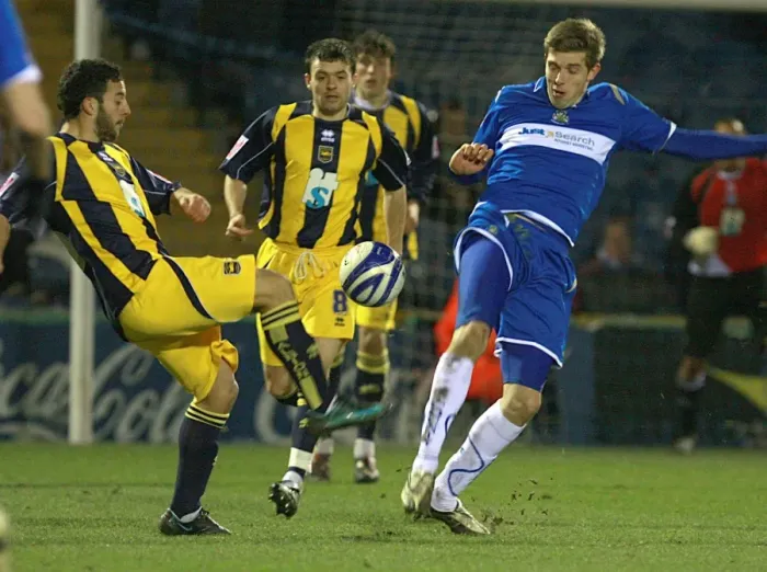Framed Print : Brighton & Hove Albion 08-09: Away Game at Stockport County Framed Print : Brighton & Hove Albion 08-09: Away Game at Stockport County