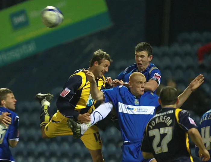 Framed Print : Brighton & Hove Albion 08-09: Away at Stockport County Framed Print : Brighton & Hove Albion 08-09: Away at Stockport County