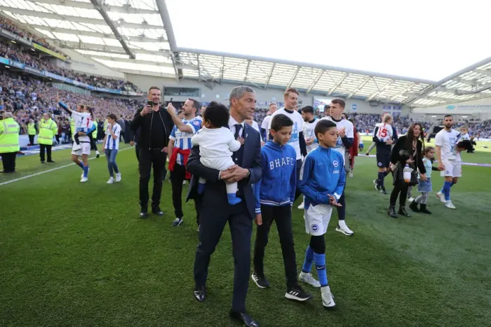 Framed Print : Brighton and Hove Albion: Premier League Survival Celebrated with Emotional Lap of Appreciation vs Manchester City (May 2019) Framed Print : Brighton and Hove Albion: Premier League Survival Celebrated with Emotional Lap of Appreciation vs Manchester City (May 2019)