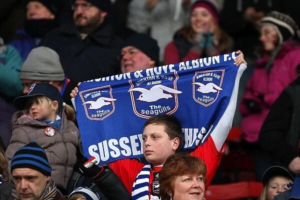Brighton & Hove Albion: 2009-10 Away Game at Swindon Town
