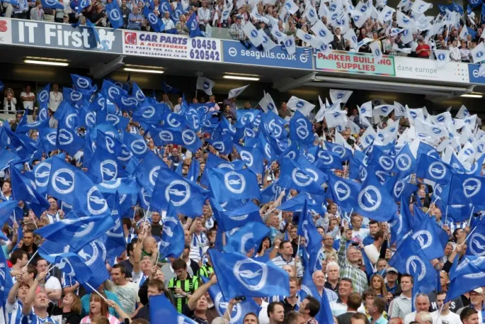 Framed Print : Brighton & Hove Albion 2011-12 Home Games: Spurs and Doncaster Framed Print : Brighton & Hove Albion 2011-12 Home Games: Spurs and Doncaster