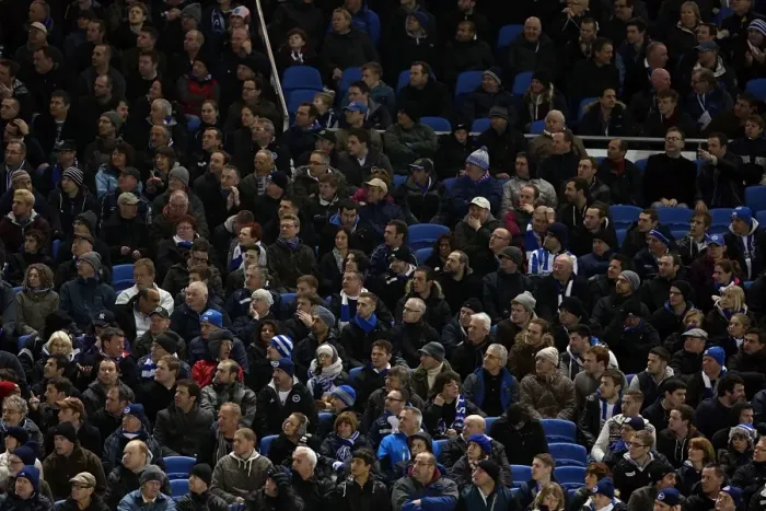Framed Print : Brighton & Hove Albion 2012-13: Home Game vs. Watford (December 29, 2012) Framed Print : Brighton & Hove Albion 2012-13: Home Game vs. Watford (December 29, 2012)