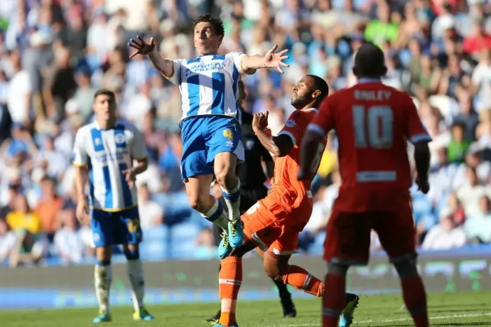Framed Print : Brighton & Hove Albion 2013-14: Home Game vs. Millwall (31-08-2013)