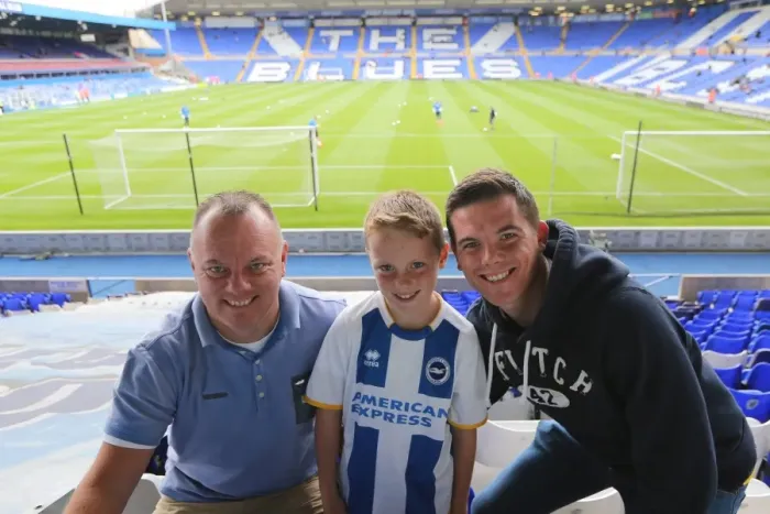Framed Print : Brighton & Hove Albion 2014-15 Away Game: Birmingham City (August 16, 2014)