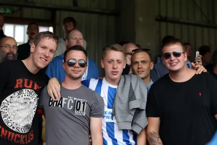 Framed Print : Brighton & Hove Albion 2014-15: Away Game at Brentford (September 13, 2014) Framed Print : Brighton & Hove Albion 2014-15: Away Game at Brentford (September 13, 2014)