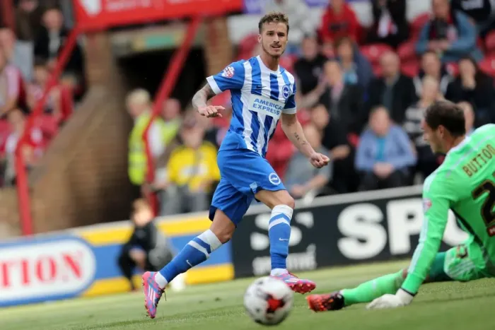 Framed Print : Brighton & Hove Albion 2014-15: Away Game at Brentford (September 13, 2014)