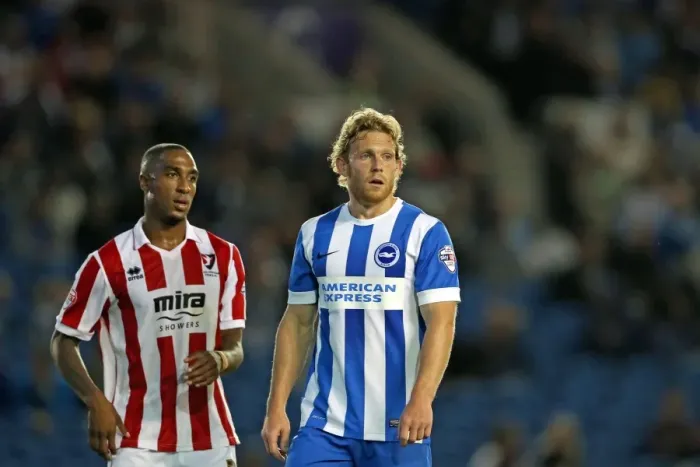 Framed Print : Brighton & Hove Albion 2014-15: Home Game vs. Cheltenham (August 12, 2014) Framed Print : Brighton & Hove Albion 2014-15: Home Game vs. Cheltenham (August 12, 2014)