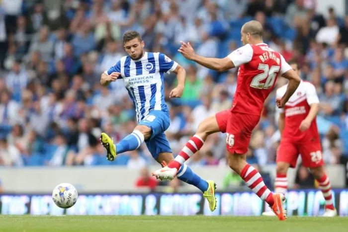 Framed Print : Brighton & Hove Albion 2014-15: Home Game vs Charlton Athletic (August 30, 2014) Framed Print : Brighton & Hove Albion 2014-15: Home Game vs Charlton Athletic (August 30, 2014)