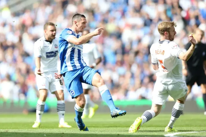 Framed Print : Brighton & Hove Albion 2014-15: Home Match vs. Bolton Wanderers (August 23) Framed Print : Brighton & Hove Albion 2014-15: Home Match vs. Bolton Wanderers (August 23)