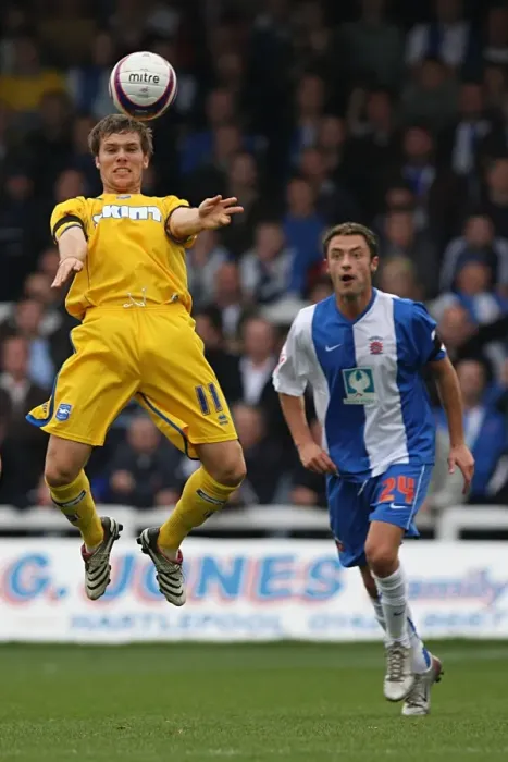 Framed Print : Brighton and Hove Albion in Action against Hartlepool Framed Print : Brighton and Hove Albion in Action against Hartlepool