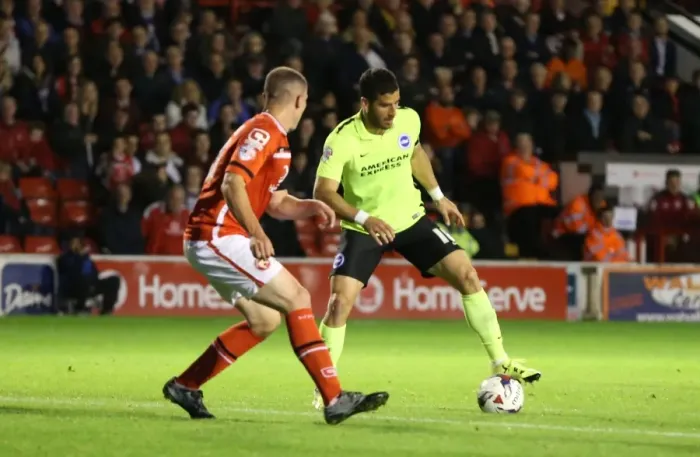 Framed Print : Brighton and Hove Albion in Action against Walsall during the Capital One Cup Match, 25th August 2015 (Walsall vs. Brighton) Framed Print : Brighton and Hove Albion in Action against Walsall during the Capital One Cup Match, 25th August 2015 (Walsall vs. Brighton)