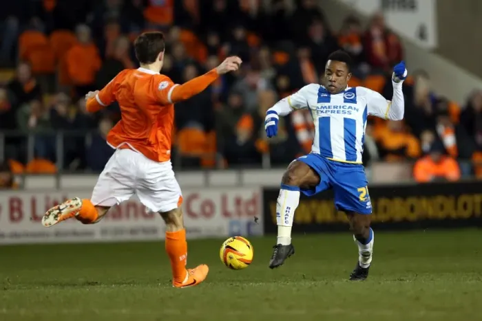 Framed Print : Brighton & Hove Albion Away at Blackpool (2013-14 Season): 29-12-2013 Framed Print : Brighton & Hove Albion Away at Blackpool (2013-14 Season): 29-12-2013