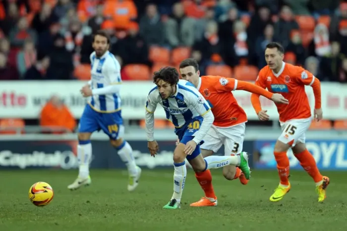 Framed Print : Brighton & Hove Albion Away at Blackpool (2013-14 Season) Framed Print : Brighton & Hove Albion Away at Blackpool (2013-14 Season)