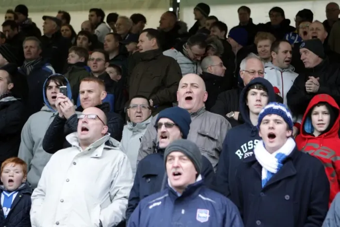 Framed Print : Brighton & Hove Albion Away at Bristol Rovers: 2010-11 Season