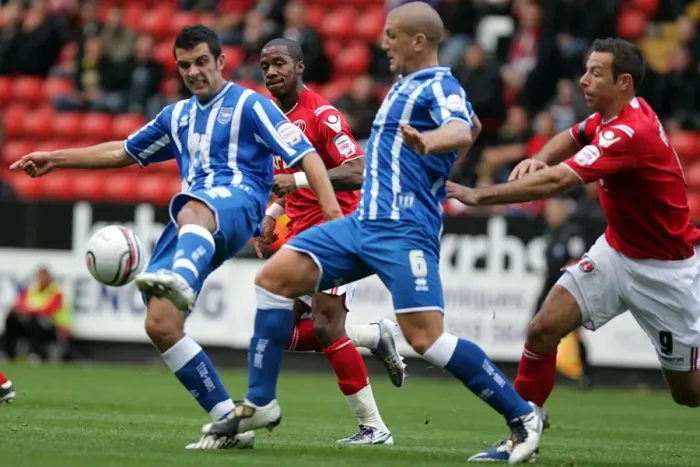 Framed Print : Brighton & Hove Albion Away at Charlton Athletic: 2010-11 Season