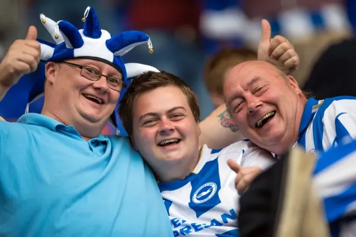 Framed Print : Brighton & Hove Albion Away Day Crowd: Birmingham City (2013-14) Framed Print : Brighton & Hove Albion Away Day Crowd: Birmingham City (2013-14)