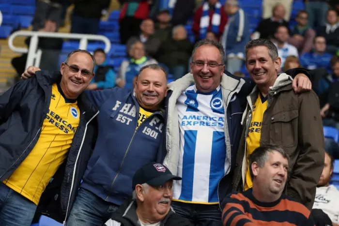 Framed Print : Brighton and Hove Albion Away Days 2013-14: Reading (September 15, 2013) - Fan Crowd Shots Framed Print : Brighton and Hove Albion Away Days 2013-14: Reading (September 15, 2013) - Fan Crowd Shots