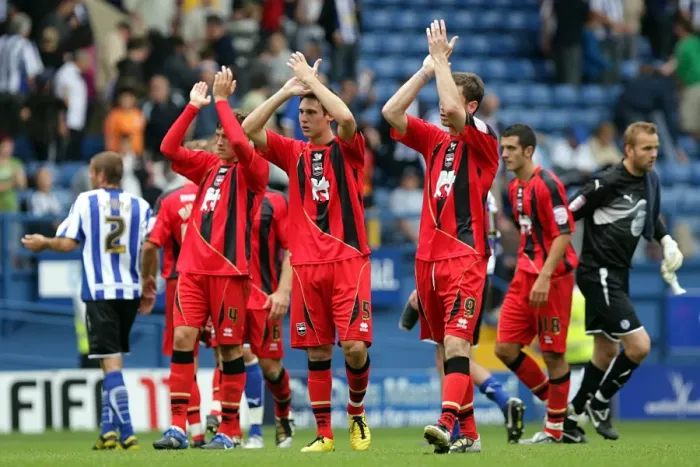 Framed Print : Brighton & Hove Albion Away at Sheffield Wednesday: 2010-11 Season Framed Print : Brighton & Hove Albion Away at Sheffield Wednesday: 2010-11 Season