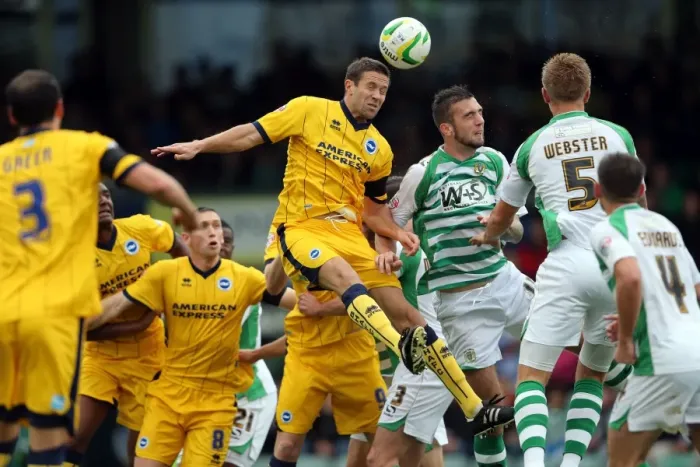 Framed Print : Brighton & Hove Albion Away at Yeovil Town (2013-14 Season): October 19, 2013 Framed Print : Brighton & Hove Albion Away at Yeovil Town (2013-14 Season): October 19, 2013