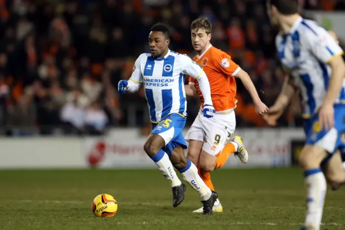 Framed Print : Brighton & Hove Albion at Blackpool (December 29, 2013) - 2013-14 Season: Away Game Framed Print : Brighton & Hove Albion at Blackpool (December 29, 2013) - 2013-14 Season: Away Game