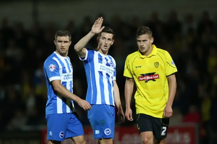 Framed Print : Brighton & Hove Albion at Burton Albion: Away Game, September 24, 2014 Framed Print : Brighton & Hove Albion at Burton Albion: Away Game, September 24, 2014