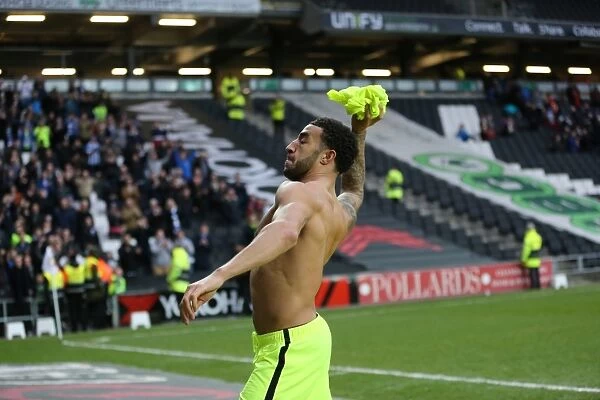 Brighton and Hove Albion Clinch Championship Victory Over MK Dons (19MAR16)
