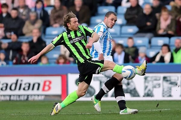 Brighton & Hove Albion: Craig Mackail-Smith and Joel Lynch Face Off Against Wolves in Npower Championship Match at Huddersfield Town (November 17, 2012)