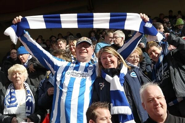 Brighton And Hove Albion Crowd Shots: Crowd Shots Away Days 2012-13