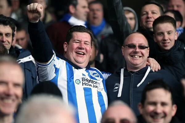 Brighton And Hove Albion Crowd Shots: Crowd Shots Away Days 2012-13