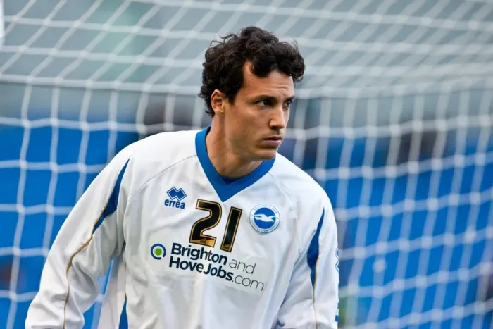 Framed Print : Brighton & Hove Albion: David Gonzalez Warming Up Ahead of Brighton v Watford, April 17, 2012 Framed Print : Brighton & Hove Albion: David Gonzalez Warming Up Ahead of Brighton v Watford, April 17, 2012