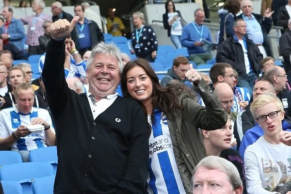 Brighton and Hove Albion: Electric Atmosphere at the Amex Stadium - 2013-14 Season (Burnley Game)