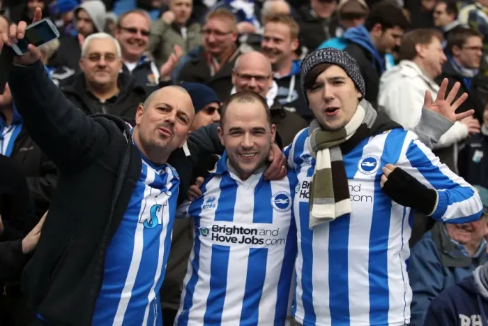 Framed Print : Brighton & Hove Albion: Electric Atmosphere - The Amex Stadium Crowd Shots (2012-2013)
