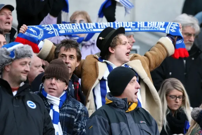 Framed Print : Brighton and Hove Albion: Electric Atmosphere - Crowd Shots from The Amex Stadium (2011-2012)