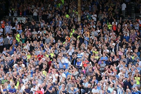 Brighton and Hove Albion: Euphoric Fans Celebrate Championship Victory at Craven Cottage (15.08.2015)