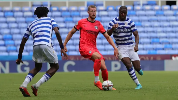 Framed Print : Brighton and Hove Albion Face Off Against Reading in Pre-Season Friendly at Select Car Leasing Stadium (23JUL22) Framed Print : Brighton and Hove Albion Face Off Against Reading in Pre-Season Friendly at Select Car Leasing Stadium (23JUL22)