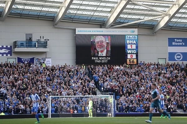 Brighton and Hove Albion Fans Celebrate Promotion to Premier League at American Express Community Stadium (17th April 2017)