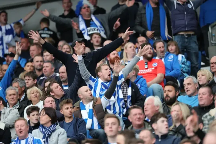 Framed Print : Brighton and Hove Albion Fans Celebrate Promotion to Premier League at American Express Community Stadium (17APR17) Framed Print : Brighton and Hove Albion Fans Celebrate Promotion to Premier League at American Express Community Stadium (17APR17)