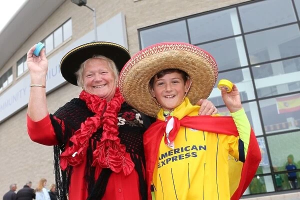 Brighton & Hove Albion Fans Celebrate Spanish Day at Amex Stadium vs. Bolton Wanderers (September 21, 2013)