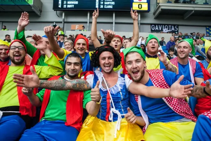 Framed Print : Brighton and Hove Albion Fans in Fancy Dress: Brentford Match, American Express Community Stadium, September 10, 2016 Framed Print : Brighton and Hove Albion Fans in Fancy Dress: Brentford Match, American Express Community Stadium, September 10, 2016