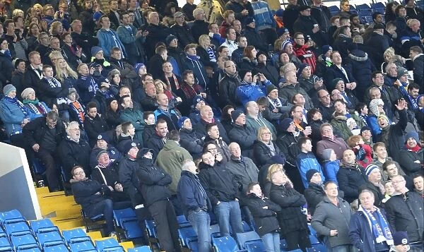 Brighton and Hove Albion Fans in Full Force: Sky Bet Championship Match against Sheffield Wednesday, 14 February 2015