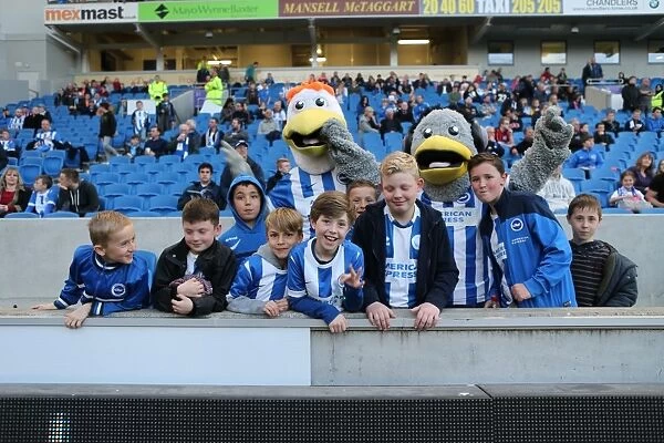 Brighton and Hove Albion Fans in Full Force: Sky Bet Championship Match vs. Huddersfield Town (14APR15)