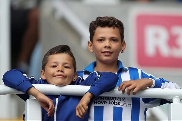 Brighton and Hove Albion Fans in Full Force: 2016 Championship Clash at Reading's Madejski Stadium