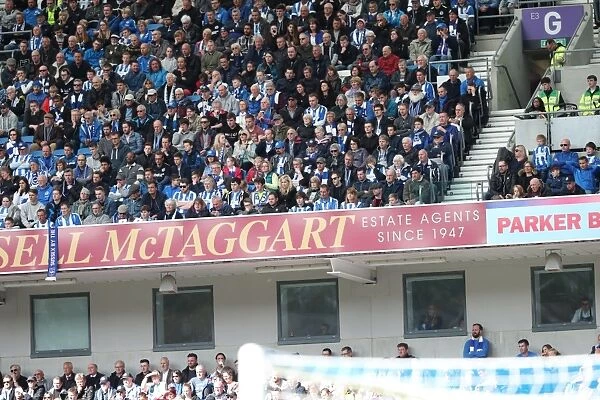 Brighton and Hove Albion Fans in Full Force: EFL Sky Bet Championship Clash vs. Wigan Athletic (17APR17)