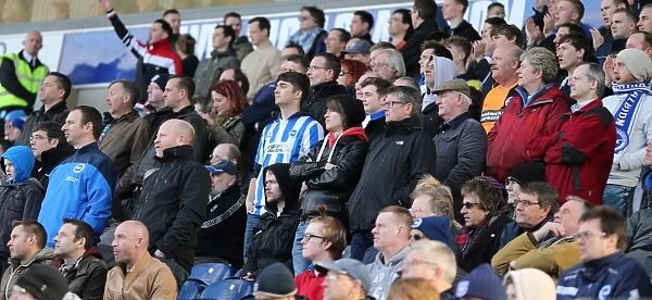 Brighton and Hove Albion Fans in Full Force at Blackburn Rovers Championship Match, March 2015