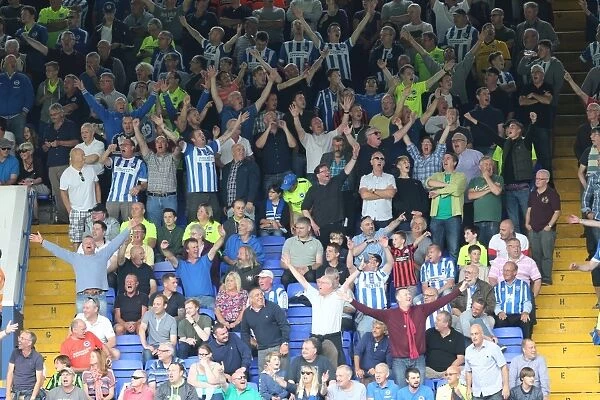 Brighton and Hove Albion Fans in Full Force at Ipswich Town Championship Showdown, August 2015