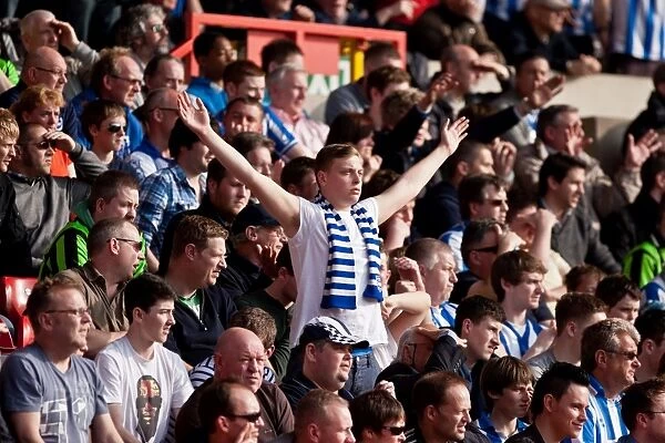 Brighton & Hove Albion Fans in Full Force at Nottingham Forest, Championship Clash - 24th March 2012