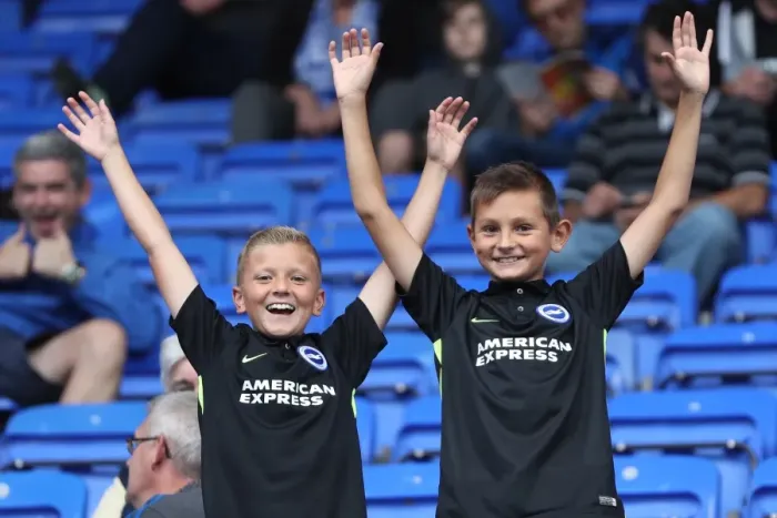 Framed Print : Brighton and Hove Albion Fans in Full Force at Reading's Madejski Stadium, Sky Bet Championship 2016 Framed Print : Brighton and Hove Albion Fans in Full Force at Reading's Madejski Stadium, Sky Bet Championship 2016